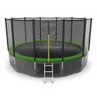 Батут EVO JUMP External 16ft (Green) с нижней сеткой